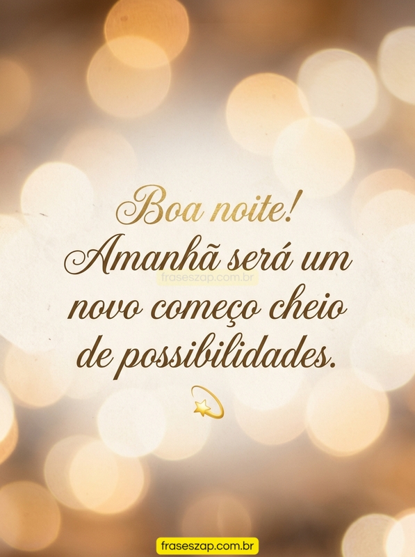 Imagem de boa noite para compartilhar no WhatsApp