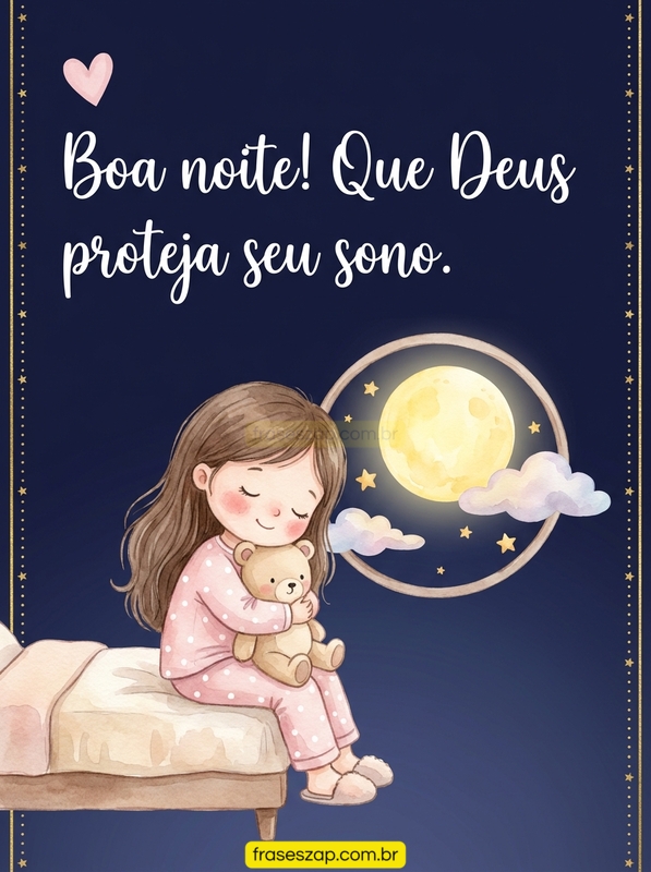 Imagem de boa noite para compartilhar no WhatsApp