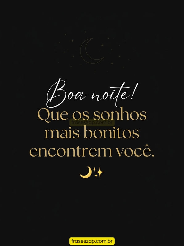 Imagem de boa noite para compartilhar no WhatsApp