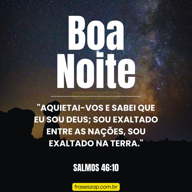 Imagem de boa noite para compartilhar no WhatsApp