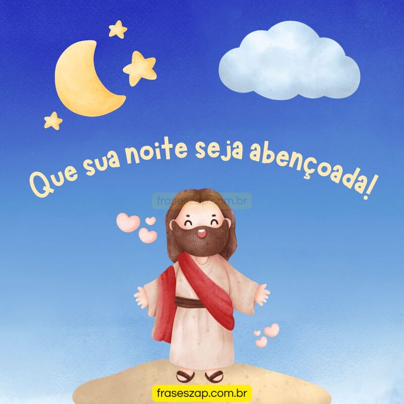 Imagem de boa noite para compartilhar no WhatsApp