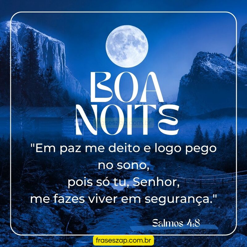 Imagem de boa noite para compartilhar no WhatsApp