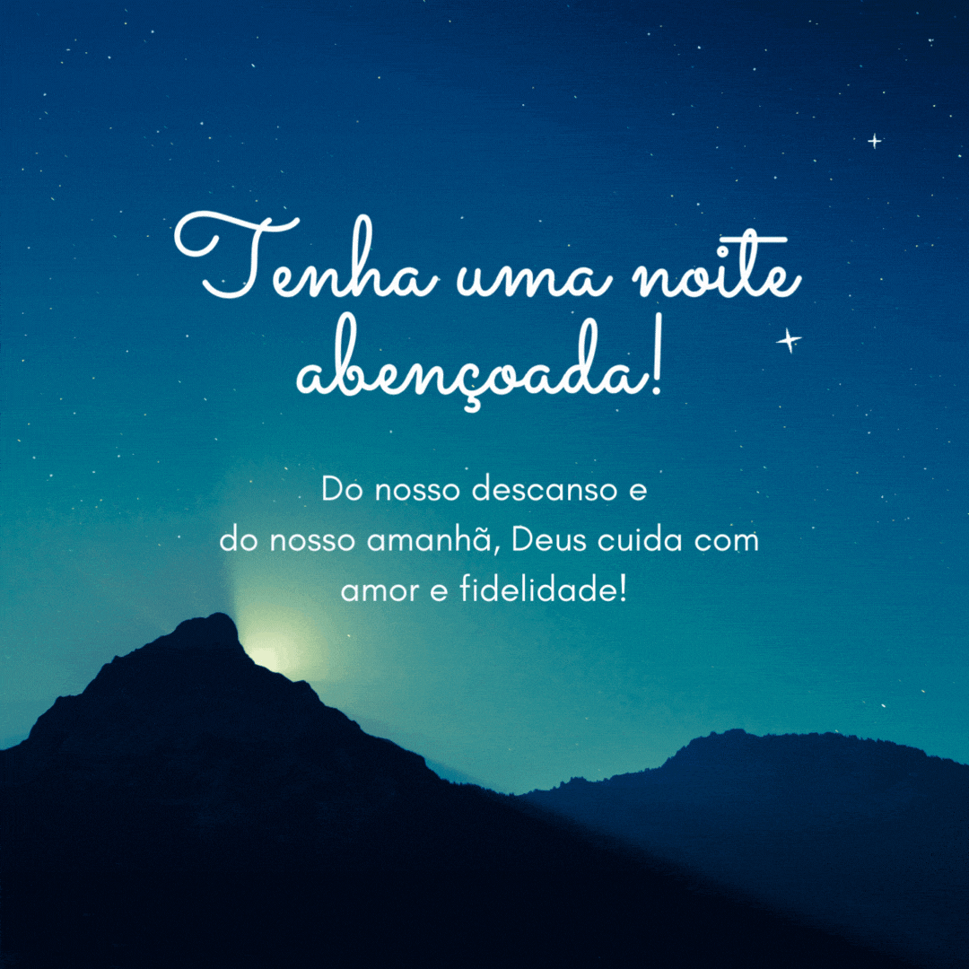 Imagem de boa noite para compartilhar no WhatsApp