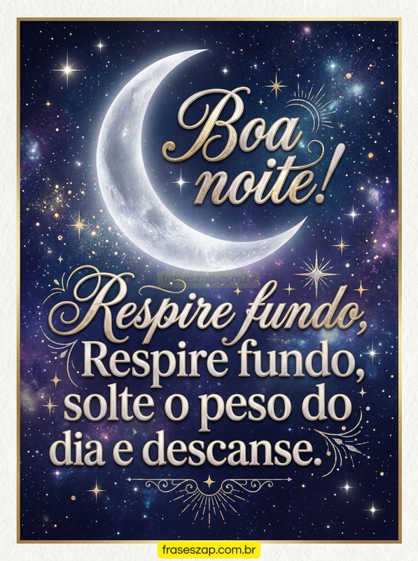 Imagem de boa noite para compartilhar no WhatsApp