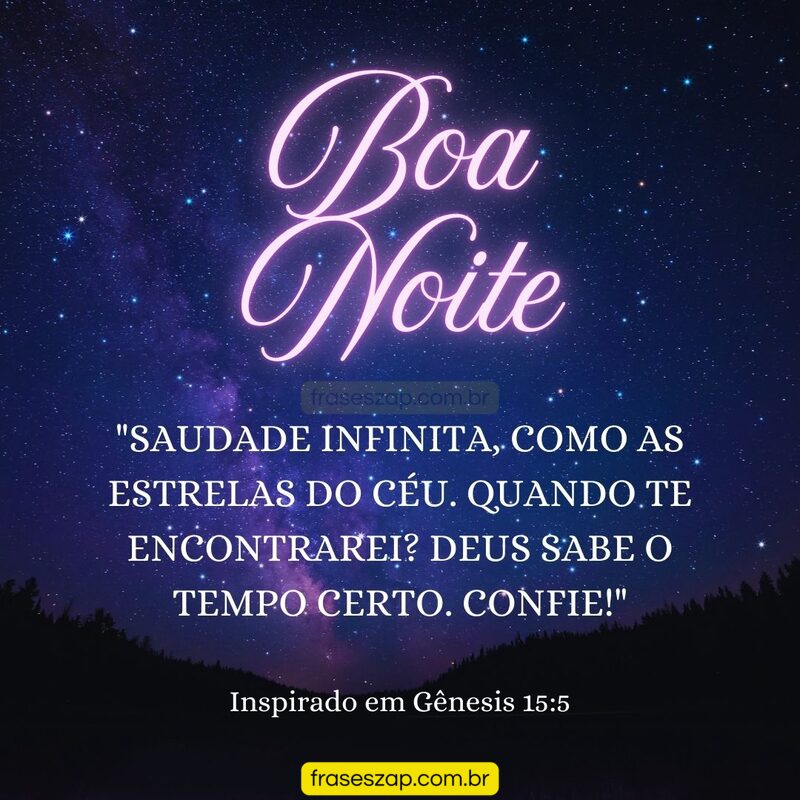Imagem de boa noite para compartilhar no WhatsApp