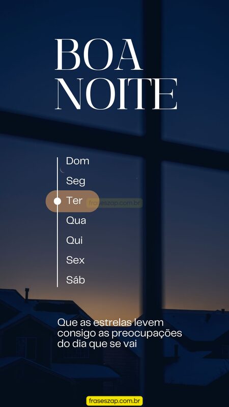 Imagem de boa noite para compartilhar no WhatsApp
