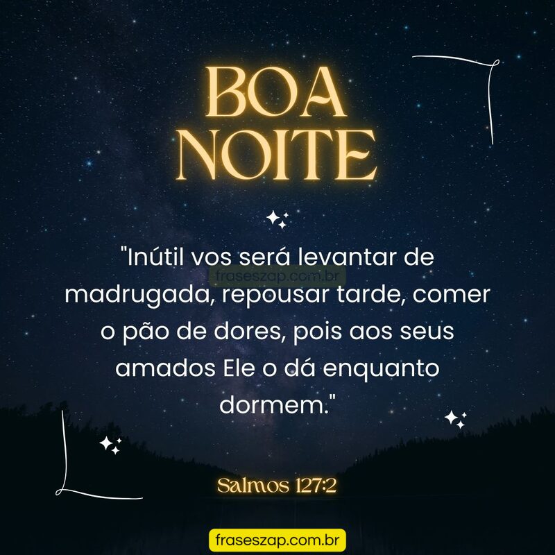 Imagem de boa noite para compartilhar no WhatsApp