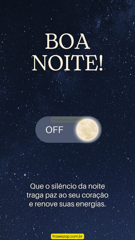 Imagem de boa noite para compartilhar no WhatsApp