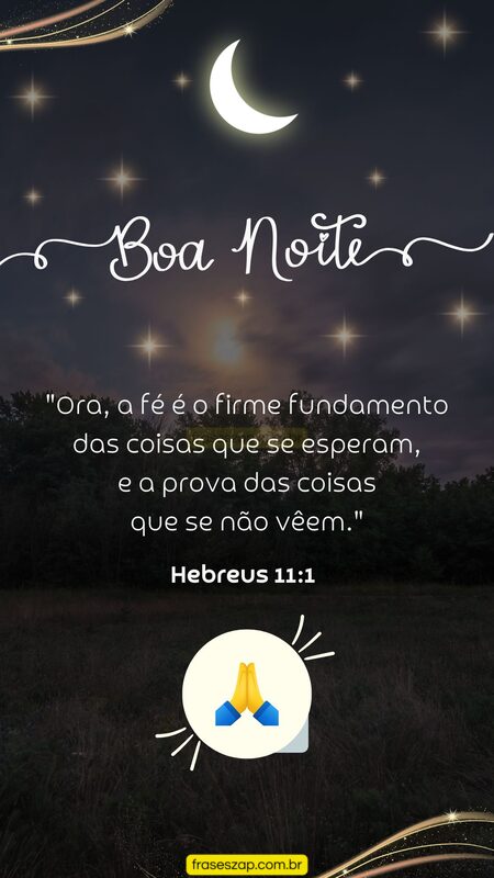 Imagem de boa noite para compartilhar no WhatsApp
