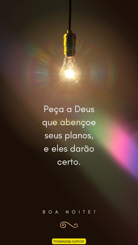 Imagem de boa noite para compartilhar no WhatsApp