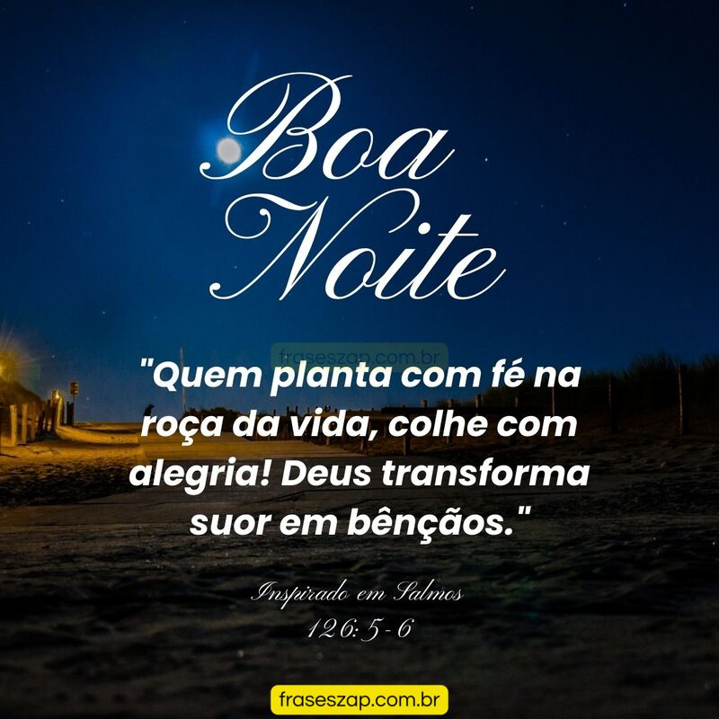 Imagem de boa noite para compartilhar no WhatsApp