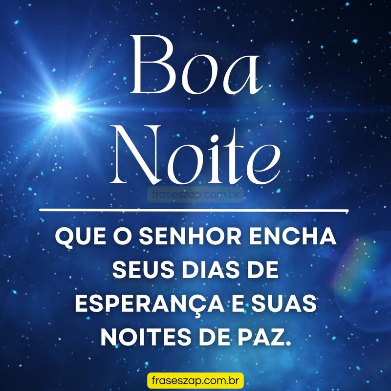 Imagem de boa noite para compartilhar no WhatsApp
