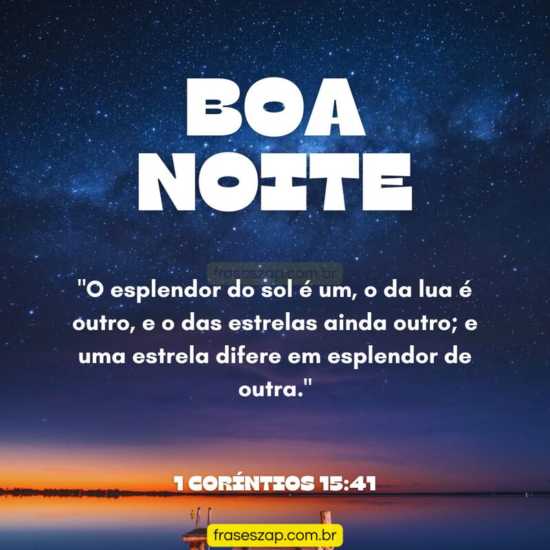 Imagem de boa noite para compartilhar no WhatsApp