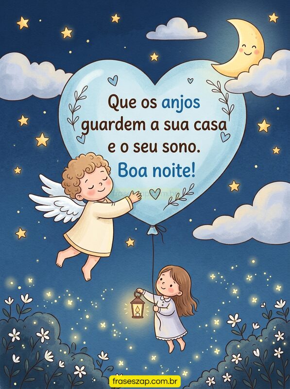 Imagem de boa noite para compartilhar no WhatsApp