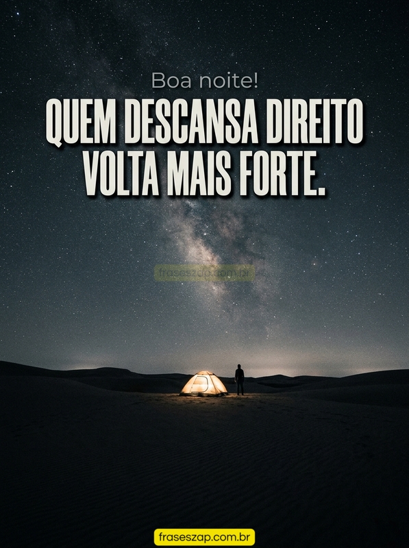Imagem de boa noite para compartilhar no WhatsApp