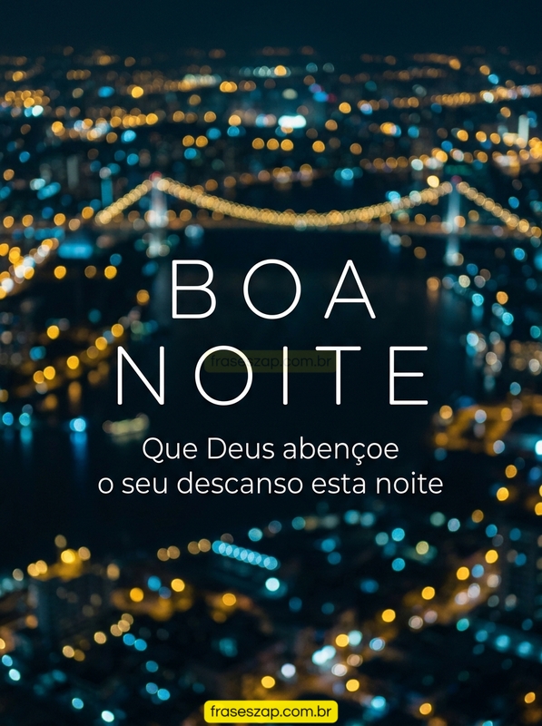 Imagem de boa noite para compartilhar no WhatsApp