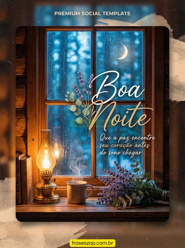 Imagem de boa noite para compartilhar no WhatsApp
