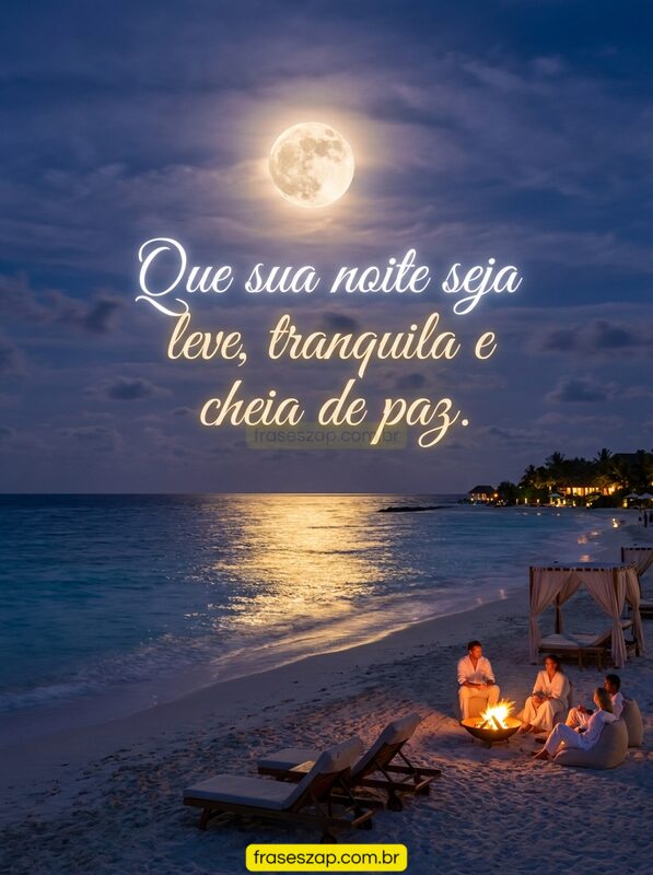 Imagem de boa noite para compartilhar no WhatsApp