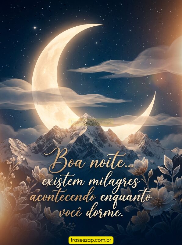 Imagem de boa noite para compartilhar no WhatsApp