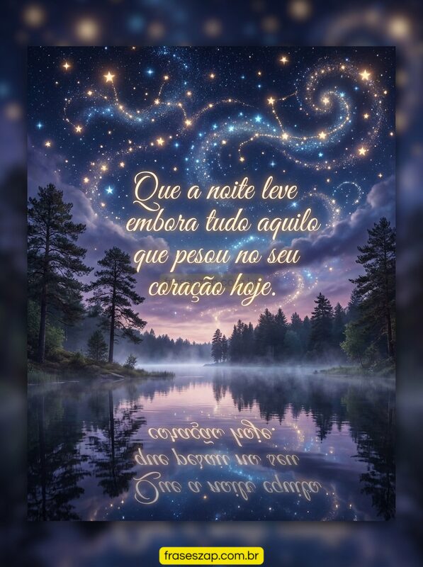 Imagem de boa noite para compartilhar no WhatsApp