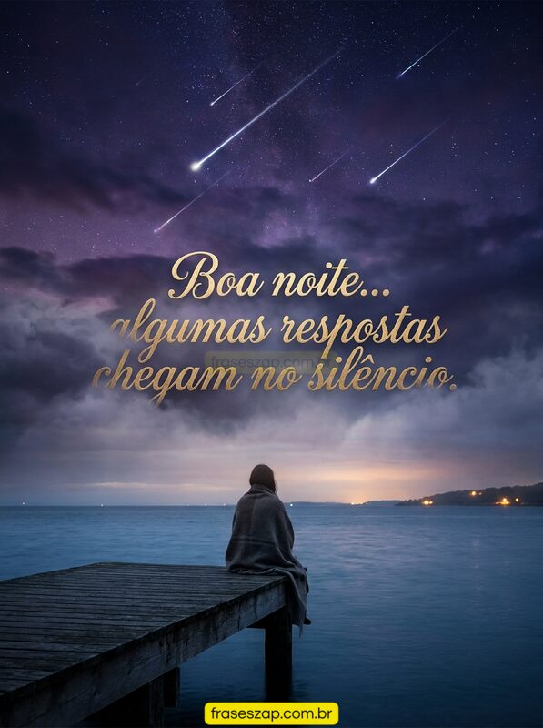 Imagem de boa noite para compartilhar no WhatsApp