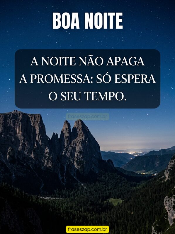 Imagem de boa noite para compartilhar no WhatsApp