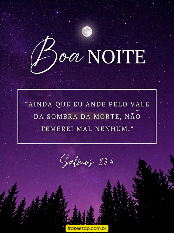 Imagem de boa noite para compartilhar no WhatsApp
