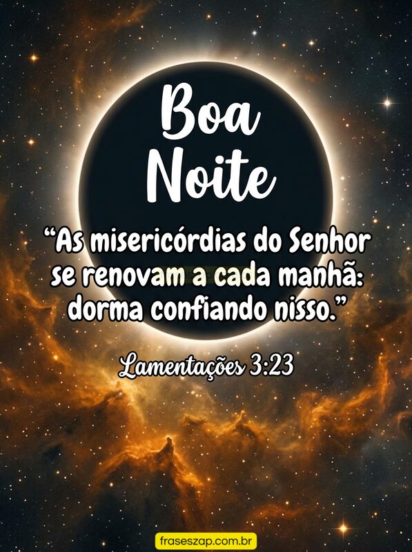 Imagem de boa noite para compartilhar no WhatsApp