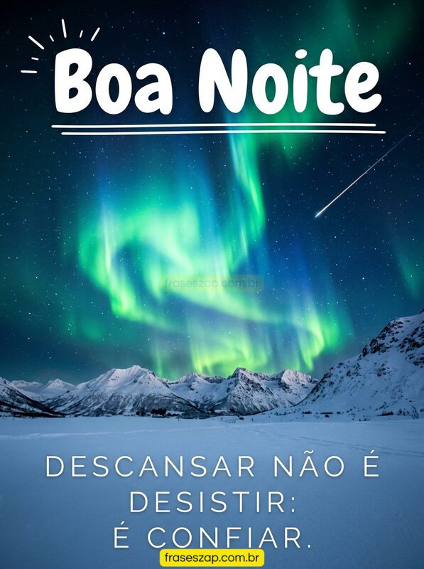 Imagem de boa noite para compartilhar no WhatsApp