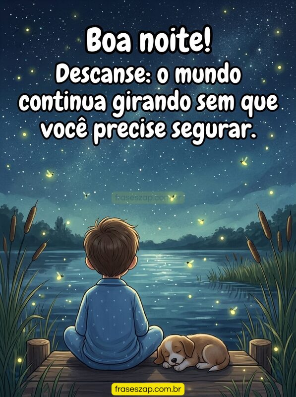 Imagem de boa noite para compartilhar no WhatsApp