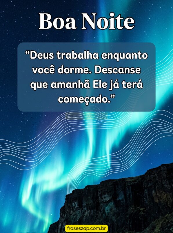Imagem de boa noite para compartilhar no WhatsApp