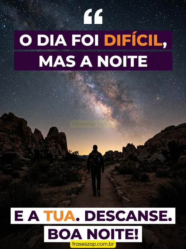 Imagem de boa noite para compartilhar no WhatsApp