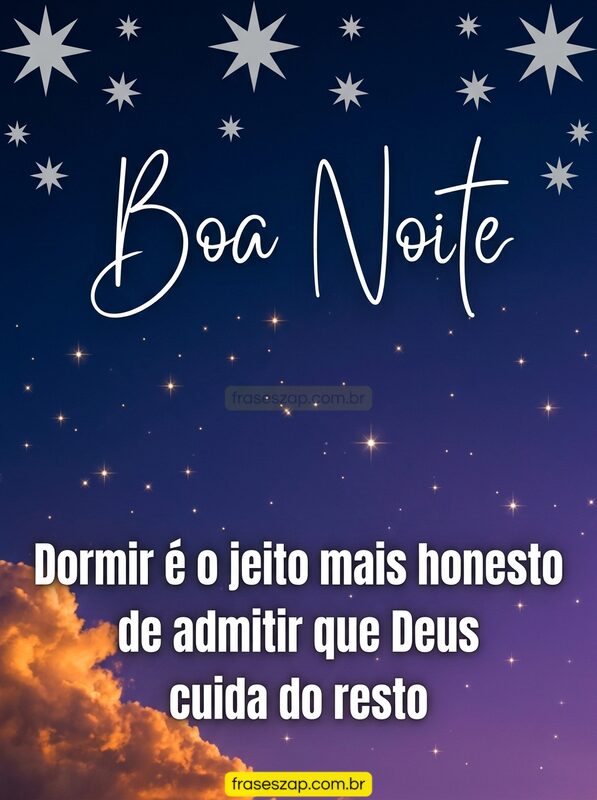 Imagem de boa noite para compartilhar no WhatsApp