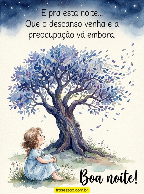 Imagem de boa noite para compartilhar no WhatsApp