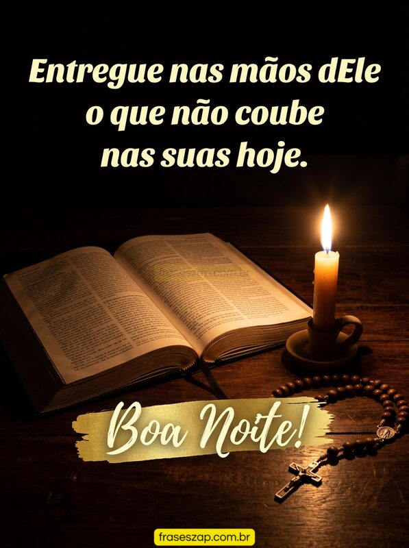 Imagem de boa noite para compartilhar no WhatsApp