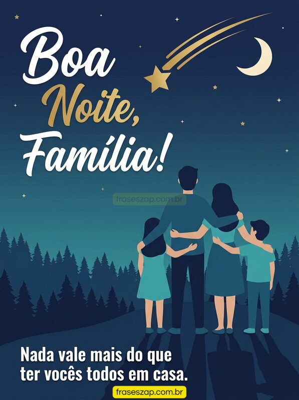 Imagem de boa noite para compartilhar no WhatsApp