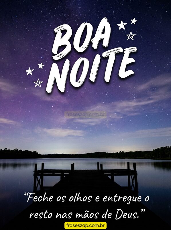 Imagem de boa noite para compartilhar no WhatsApp