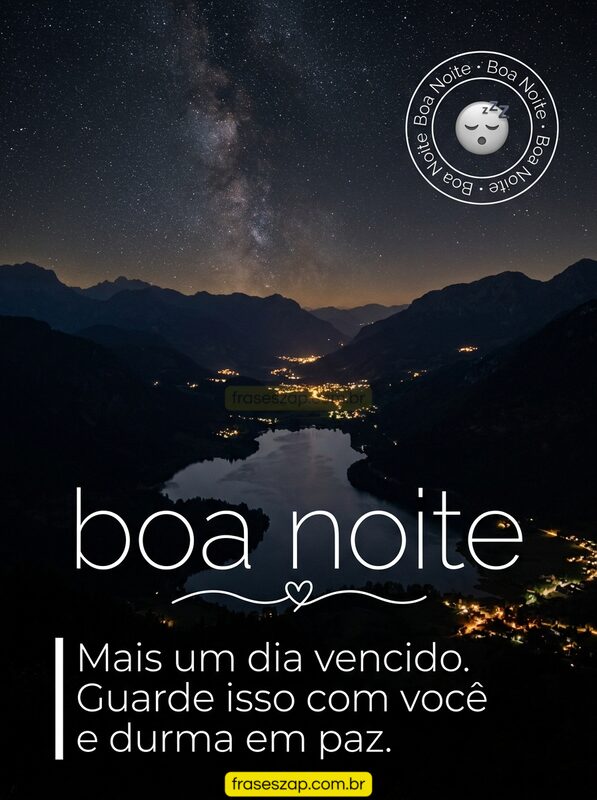 Imagem de boa noite para compartilhar no WhatsApp