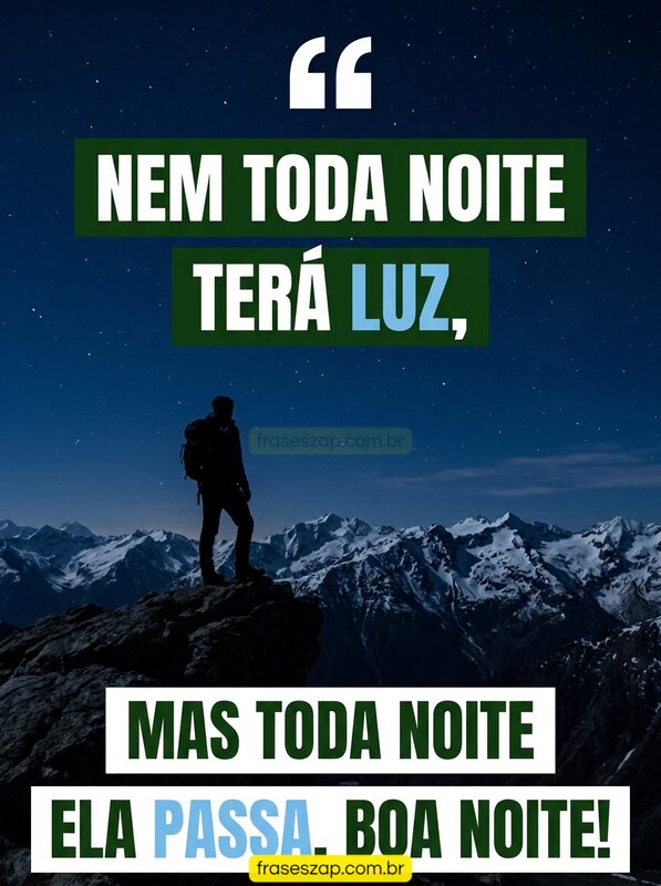 Imagem de boa noite para compartilhar no WhatsApp