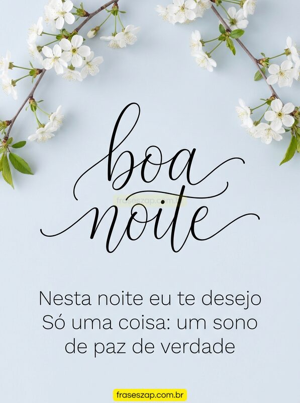 Imagem de boa noite para compartilhar no WhatsApp