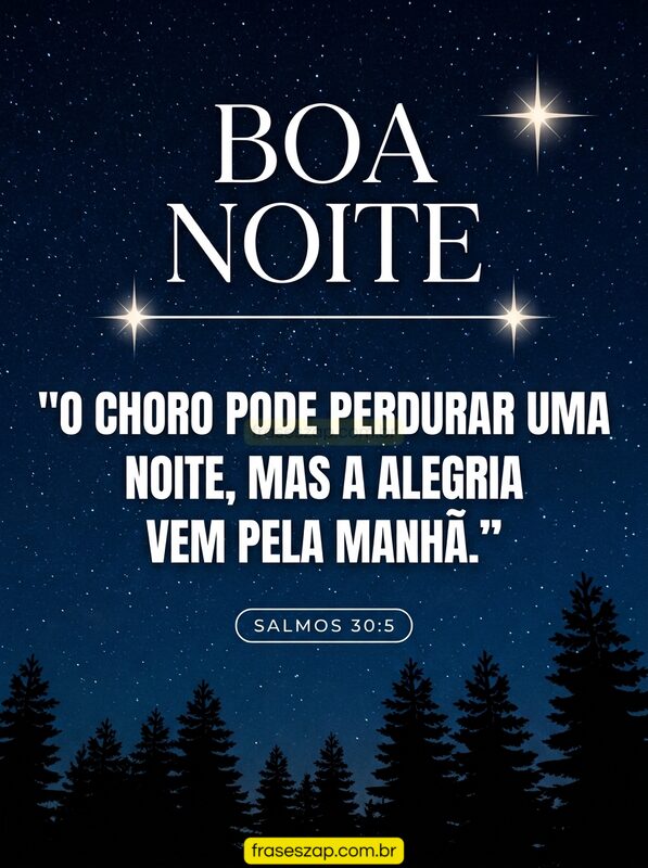 Imagem de boa noite para compartilhar no WhatsApp