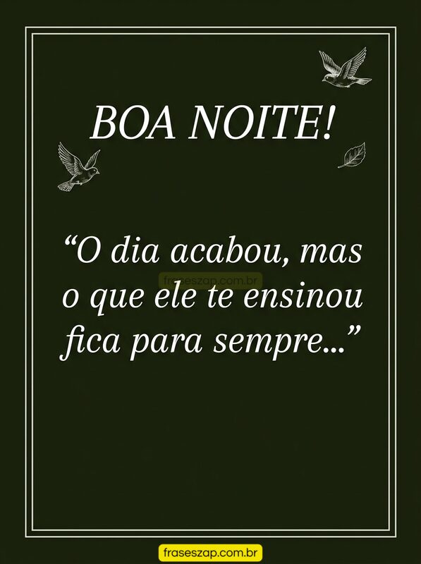 Imagem de boa noite para compartilhar no WhatsApp