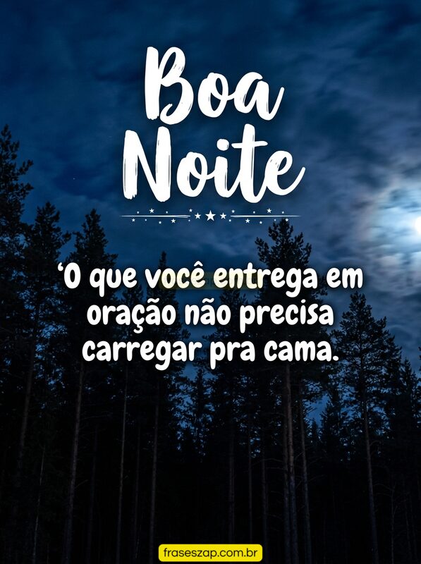 Imagem de boa noite para compartilhar no WhatsApp