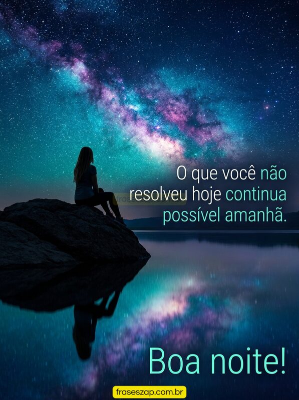 Imagem de boa noite para compartilhar no WhatsApp