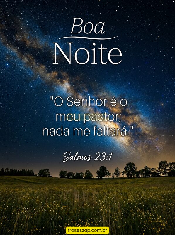 Imagem de boa noite para compartilhar no WhatsApp