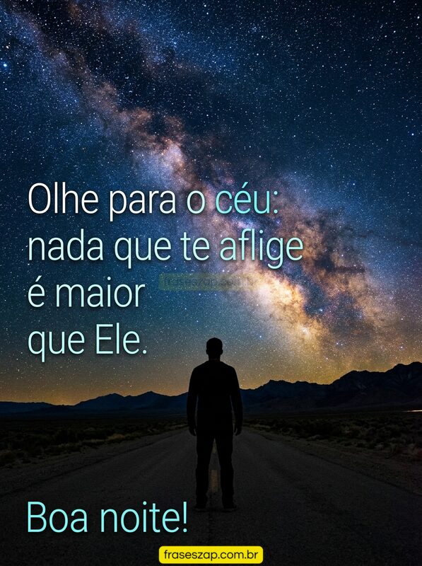 Imagem de boa noite para compartilhar no WhatsApp