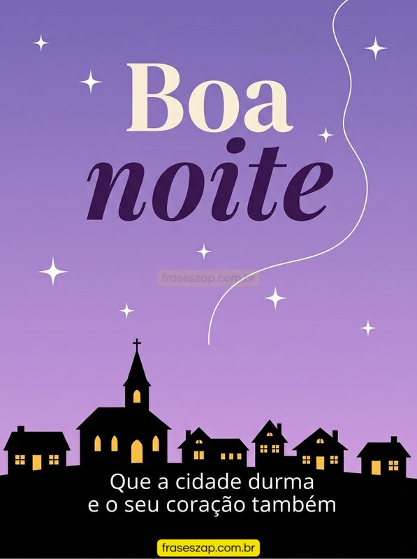 Imagem de boa noite para compartilhar no WhatsApp