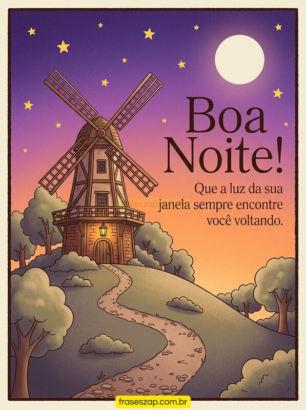 Imagem de boa noite para compartilhar no WhatsApp