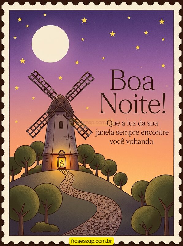 Imagem de boa noite para compartilhar no WhatsApp