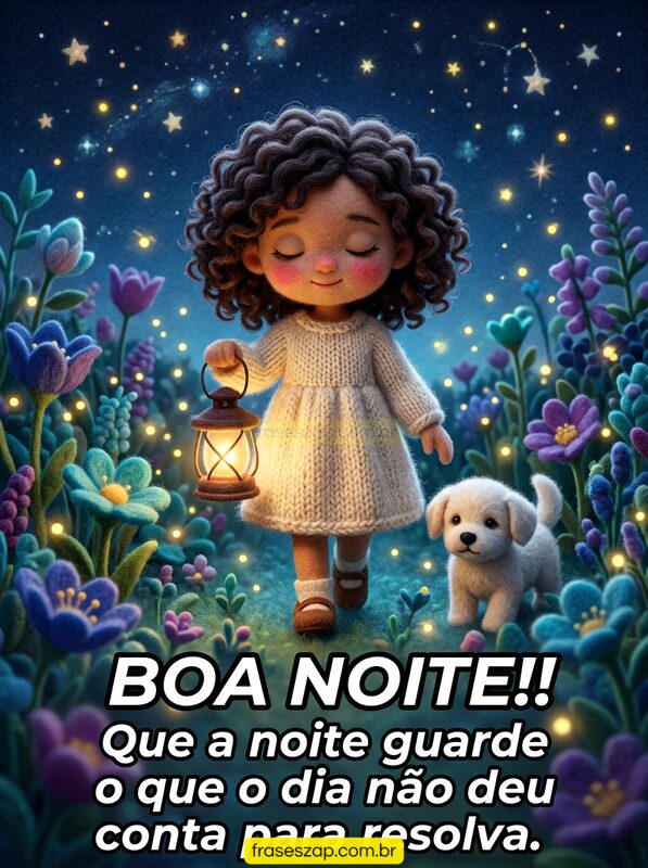 Imagem de boa noite para compartilhar no WhatsApp